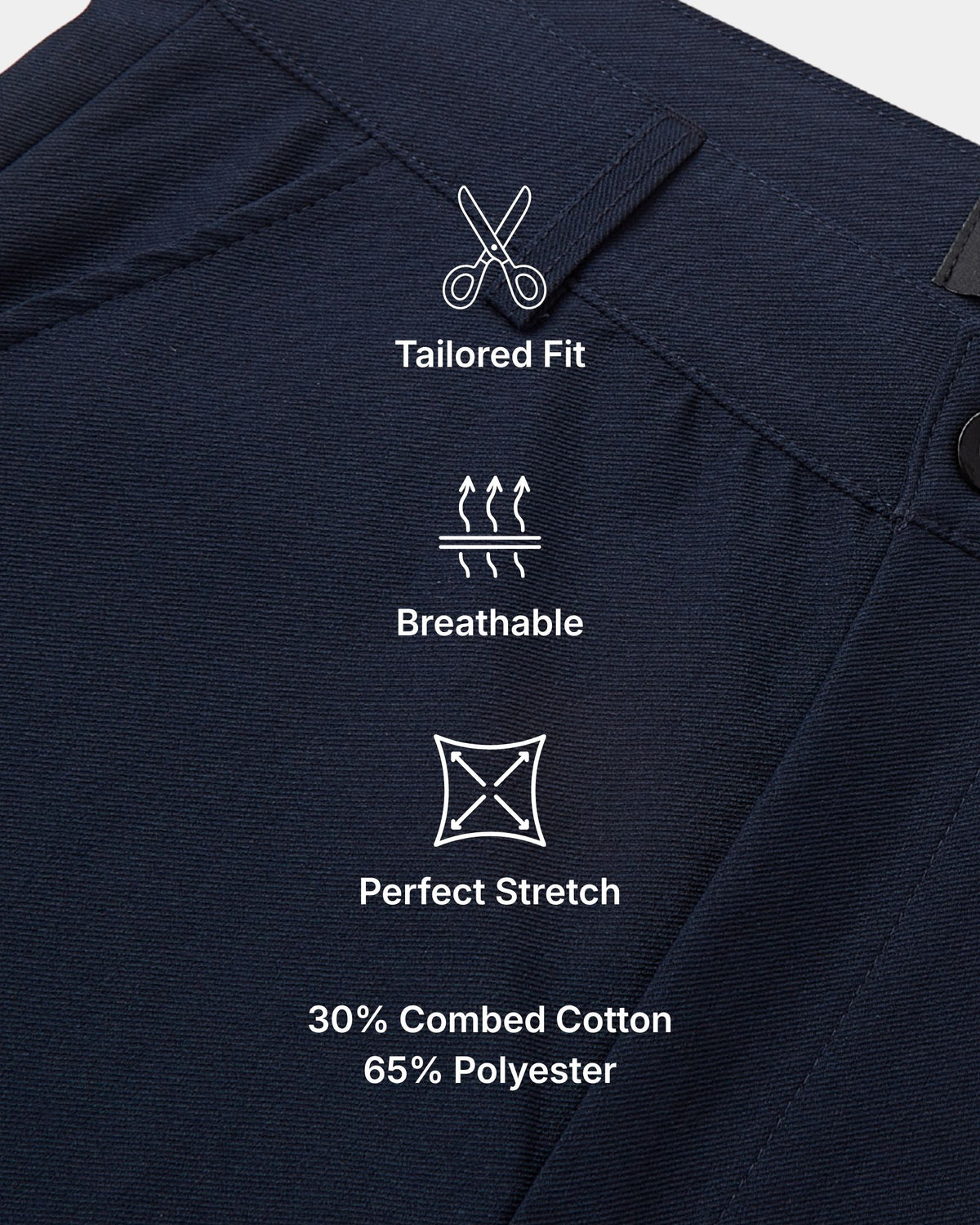 Grant Oak navy Smart Fit Chinos #color_navy