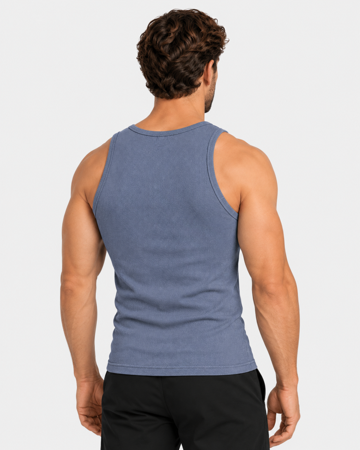 Grant Oak Steel Blue Smart Fit tanktop productafbeelding 5 #Color_Steel blauw