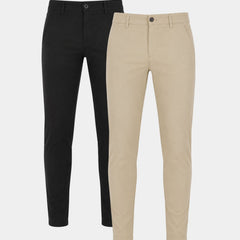 Black & Beige