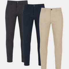 Dark Gray, Navy & Beige